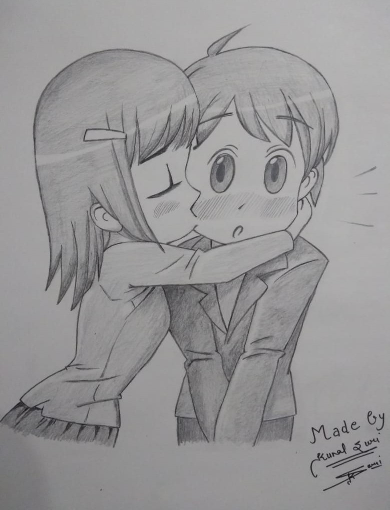 Girl And Boy Anime