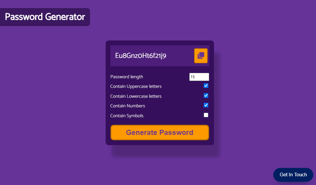 password-generator